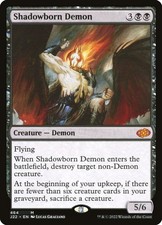NM Shadowborn Demon, MTG, Jumpstart 2022, Magic the Gathering, 464