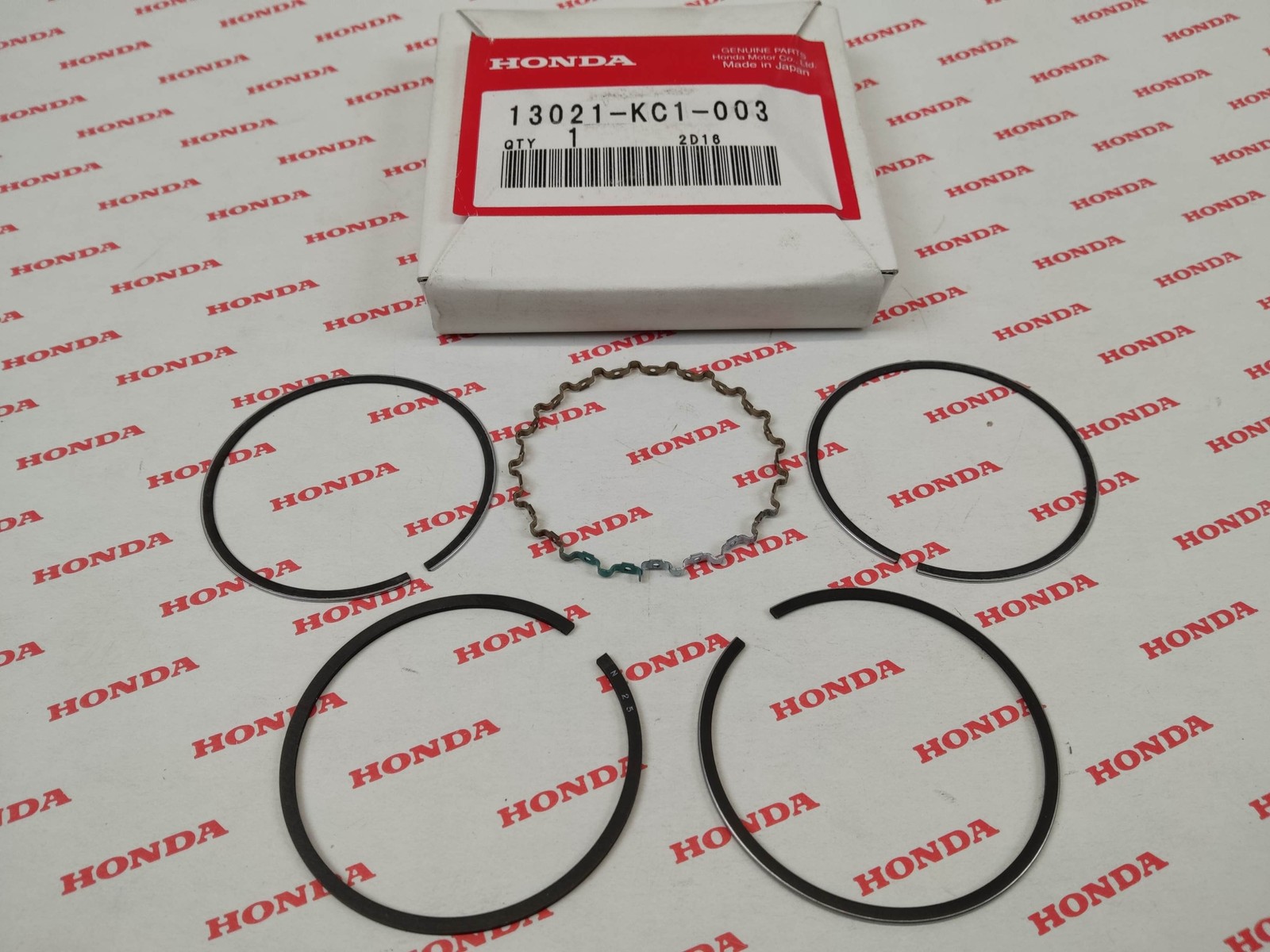 Segment +0.25 Honda CB125TD CA125 résout fumée et manque de compression