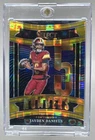 Jayden Daniels 2025 Panini Select #22 Gold Prizm Numbers 3/10