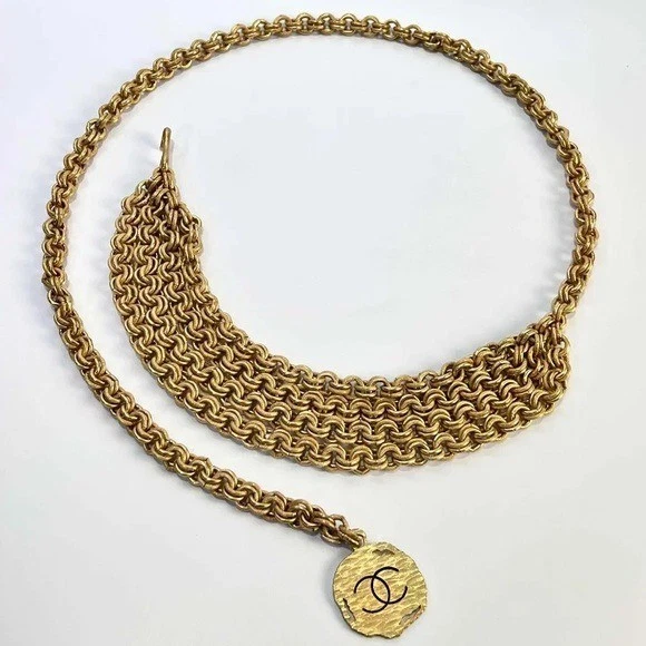 CHANEL Chain Belt One Size Belts for Women for sale | eBay display picture 3