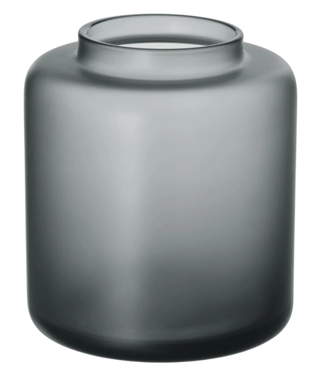 IKEA KONSTFULL Tisch Blumenvase grau 4", 10 cm Deko BRANDNEU