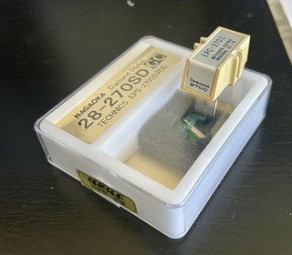 Technics EPC 270C CARTUCHO FONO con NAGAOKA Stylus (caja abierta)