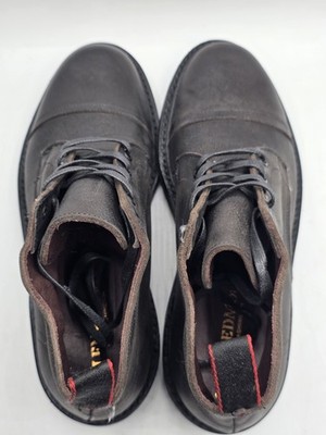 Allen Edmonds Patton Cap-Toe Boots Brown Kudu Leather Mens  display picture 2