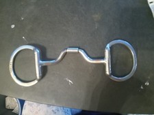 Mylers Toklat eggbutt ported bit 5 in copper inlay mouth