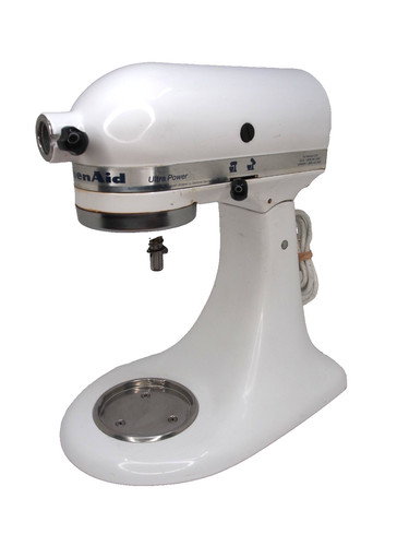 READ! KitchenAid KSM90WH 10-Speed Tilt-Head Ultra-Power Stand Mixer -White READ!