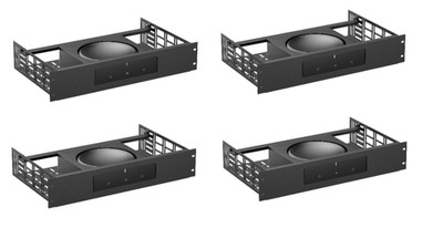 ynVISION.DESIGN Rack Mountable Custom Shelf Compatible with SONOS AMP | 4 Pack