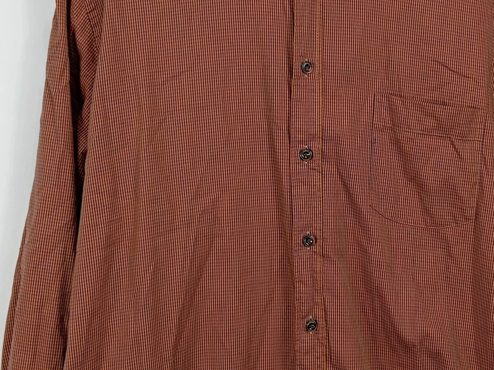 OLYMP Chemise Habillée Homme Marron Carreaux Manches Longues (EU 52, INT XL) - Photo 3/4