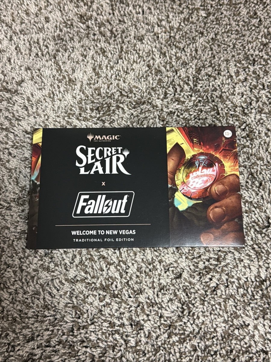 マジック：ザ・ギャザリング MTG Welcome to New Vegas Foil MTG Secret Lair X Fallout: Welcome to New Vegas Foil Edition