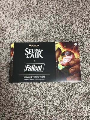 マジック：ザ・ギャザリング MTG Fallout: Welcome to New Vegas Foil MTG Secret Lair X Fallout: Welcome to New Vegas Foil Edition