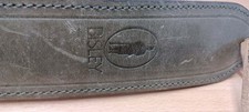 Bisley Traditional Old English Green Leather Rifle / Shotgun Sling