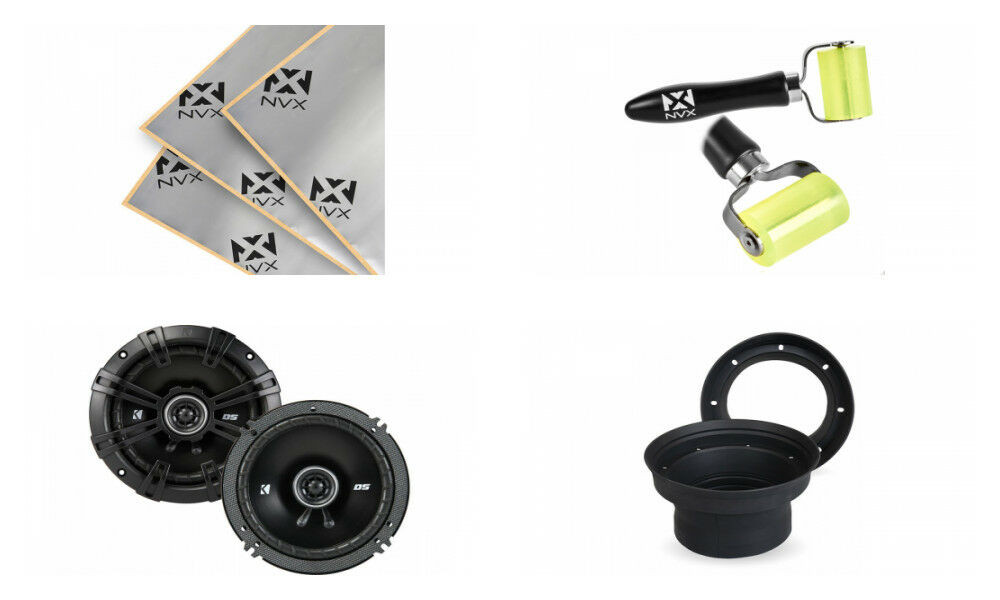 Колонки Kicker 43DSC6504 мощностью 120 Вт 65 Вт с перегородкой для динамиков и монтажным комплектом 2049000₽