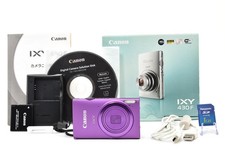 N-MINT Canon IXY 430F IXUS 245 HS 16.0MP Compact Digital Camera Purple E3334