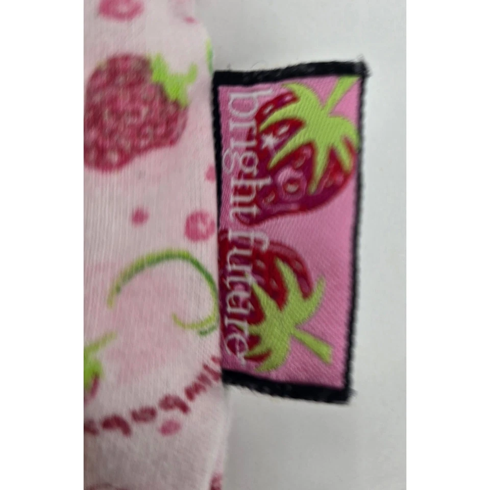 Mameluco de bebé vintage Y2K Bright Future Strawberry Shortcake Foto 3 de 4