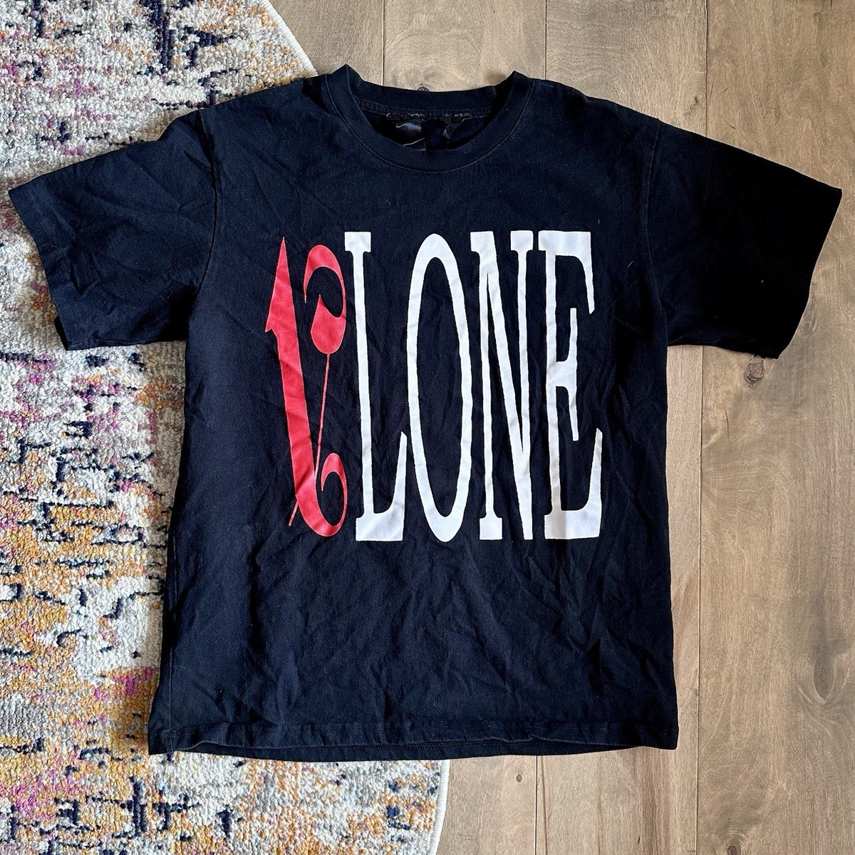 トップス Vlone Palm Angels VLONE x Palm Angels Red Tee – Icy Clothes