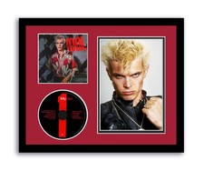 Billy Idol Autographed Signed 11x14 Framed CD Photo Self-Titled 40th ACOA