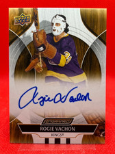 ROGIE VACHON 2024-25 UPPER DECK ENGRAINED HOCKEY AUTO CA-RV