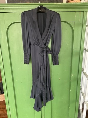 Zimmermann Women's Sz 0 Silk Dress- Blue/green (Sea Green) | eBay