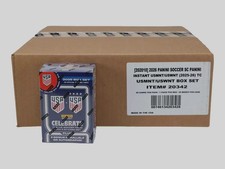 2025-26 Panini USMNT & USWNT Soccer Set 20 Box Case NEW Sealed