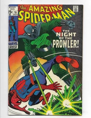 Amazing Spider-Man 78 1969 Marvel Comics VG/F 5.0 1st App Prowler