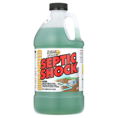 Super Charged for Clogged Septic System Instant Power Septic Shock 67.6 fl oz
