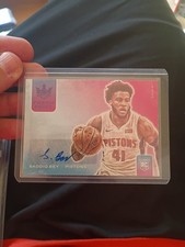 2020-21 Panini Court Kings - Fresh Paint Saddiq Bey RC Violet Auto 39/49 🔥🔥🔥