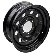 Black 16x6 Trailer Rim Wheel 6 Lug Holes On 5.5 6x5.5 16 Inch 16 X 6 X 5.5 Bolt Black 16x6 Trailer Rim Wheel 6 Lug Holes On 5.5 6x5.5 16 Inch 16 X 6 X 5.5 Bolt