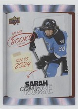 2024 Upper Deck Tim Hortons Retrospective Rookies In the Books Sarah Nurse 0px