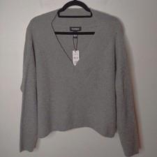 NWT Express Women's Gray Sweater Size X-Small