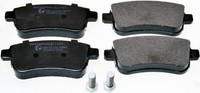 Denckermann Bremsbelagsatz, Scheibenbremse B111021 FüR Renault