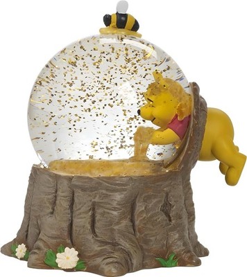 Globo Nieve Musical Oso Miel 5.5'' Caja Música