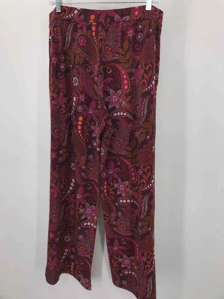 Pantalones de segunda mano Susan Graver púrpura talla mediana Foto 2 de 3