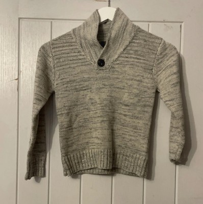 Grauer Wollpullover für Jungen Alter 7-8 Top Zustand Urban Outlaws