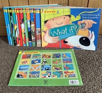 X20 Huge Wonderwise Book Bundle - Young Children Topical Learning & Reading