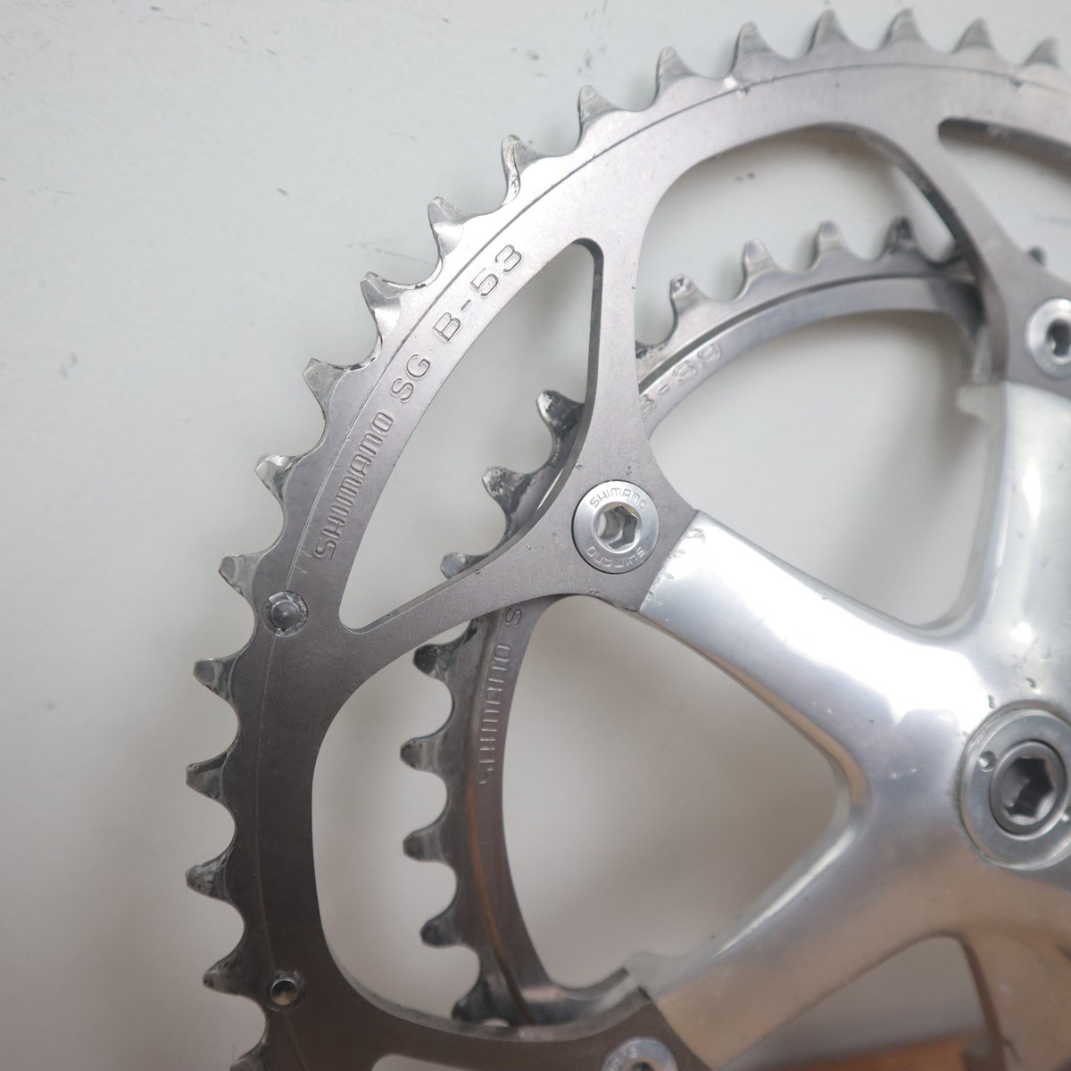SHIMANO FC-7700 クランク 170 52-39T DURA-ACE Shimano Dura Ace FC-7700 crank arm 172.5mm- 53/39T