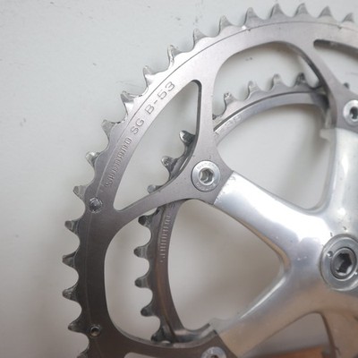 Shimano Dura-Ace FC-7700 Road Bike Crankset 172.5mm Crank Arms 53