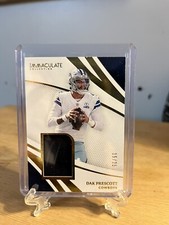 2021 Panini Immaculate Football Dak Prescott Patch 15/25 #RM-DP Dallas Cowboys