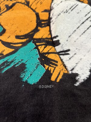 Vintage Hanes Beefy-T Single Stitch TIGGER Graphic Tee T-Shirt 