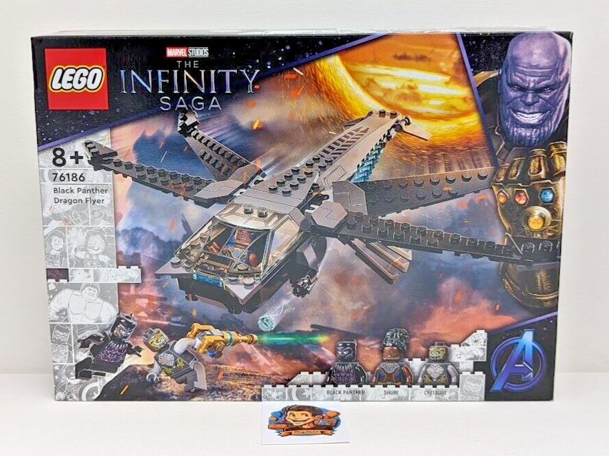 LEGO Marvel Super Heroes Infinity Saga 76186 Black Panthers Libelle NEU & OVP - Bild 18