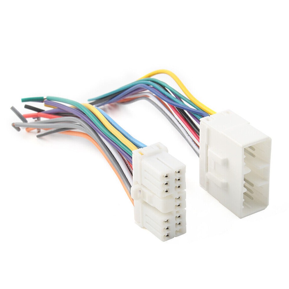 Stereo Radio ISO Lead Wiring Harness Connector Adaptor Cable Fit Subaru