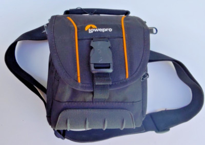 LowePro Adventura SH 120 II Camera Holster Bag Holds 6''w x 4'' x 6.5''H w/ Strap
