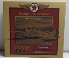 WINGS OF TEXACO 1935 SPARTAN EXECUTIVE AIRPLANE  ERTL DIECAST