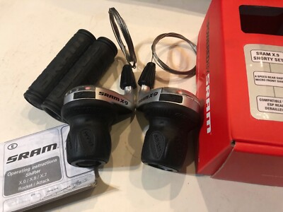 hibarino SRAM X9 X7 セット Sram X9 8 Speed Rear Shorty Set Shifters | eBay