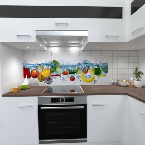Küchenrückwand selbstklebend Veggiesplash Optik Wandtattoo für Fliesenspiegel - Bild 9 von 28