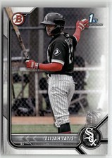 2022 Bowman Prospects #BP-23 Elijah Tatis Chicago White Sox
