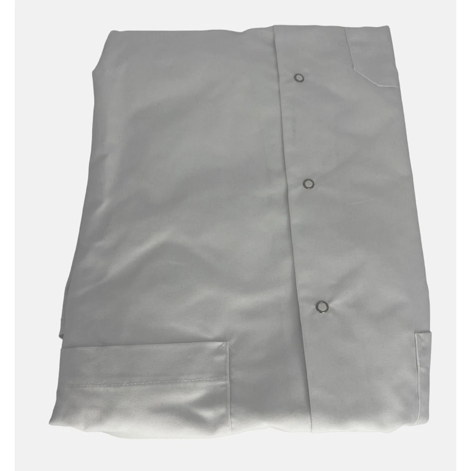 Red Kap Lab Coat Unisex White 80/20 KP70WH5 Size 4XL Never Worn - Image 4 of 4