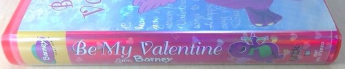 Be My Valentine, Love Barney VHS tape clamshell case 2000 - Picture 2 of 7