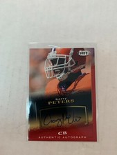 Garry Peters 2015 HIT Rookie Auto Red Card #A100