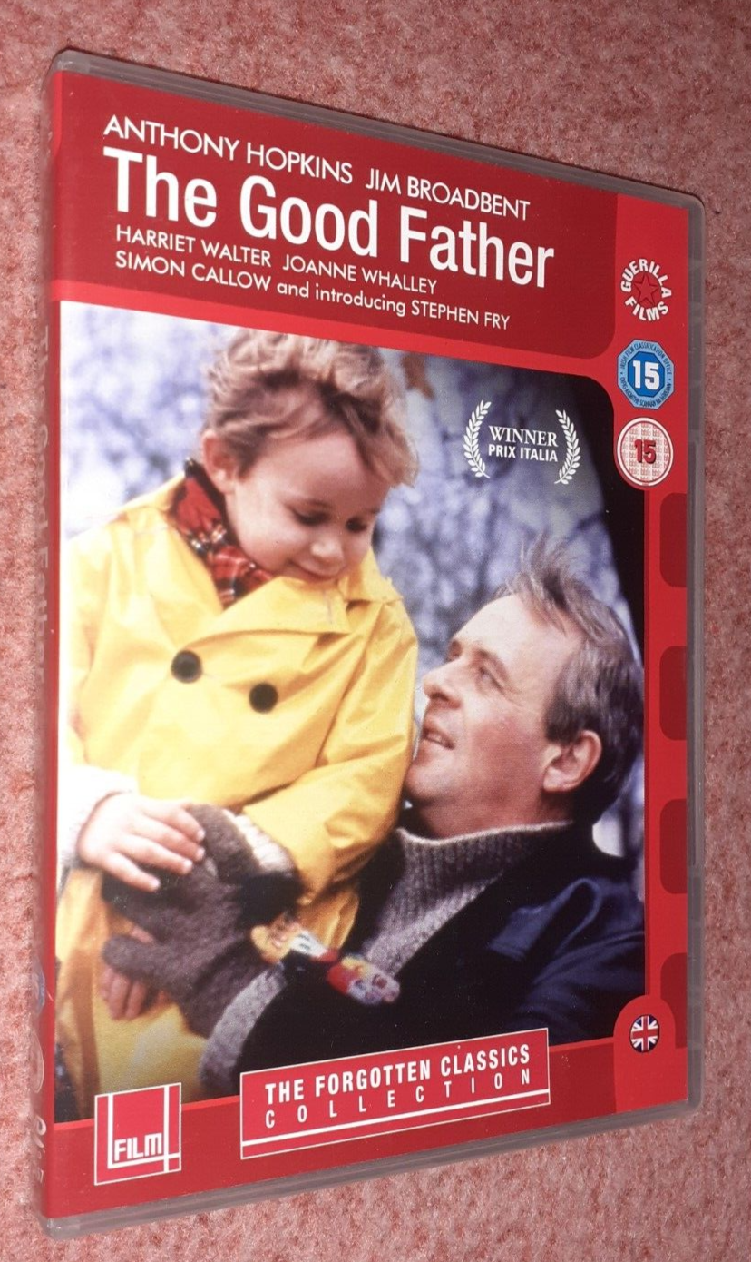 The Good Father (1985) Rare UK DVD, Anthony Hopkins, Jim Broadbent, Stephen Fry