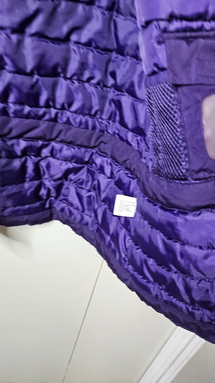 Ana Packable Medium Puffer Style Jacket Purple - image 6