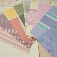 Lot 11 Pgs MME Second Avenue 12x12 Scrapbooking Paper Double Sided Vtg